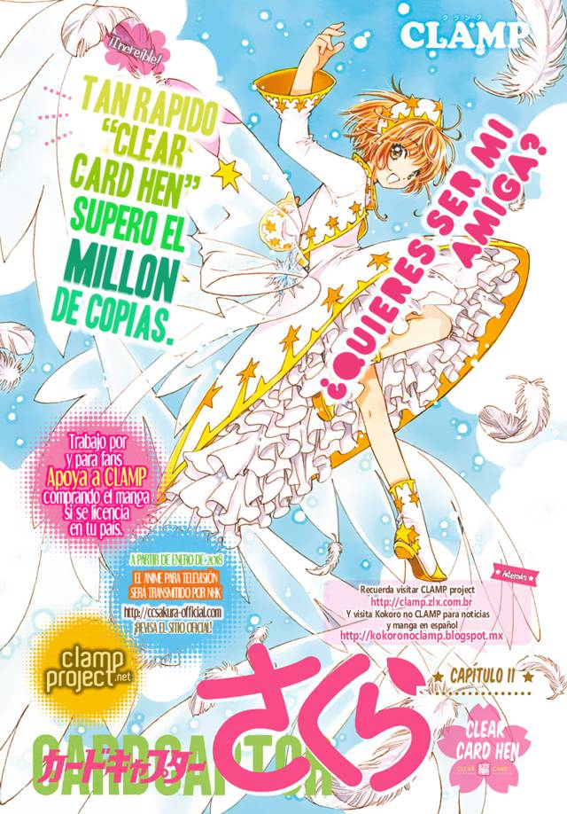 Capítulo 11 del manga Clear Card Hen Español